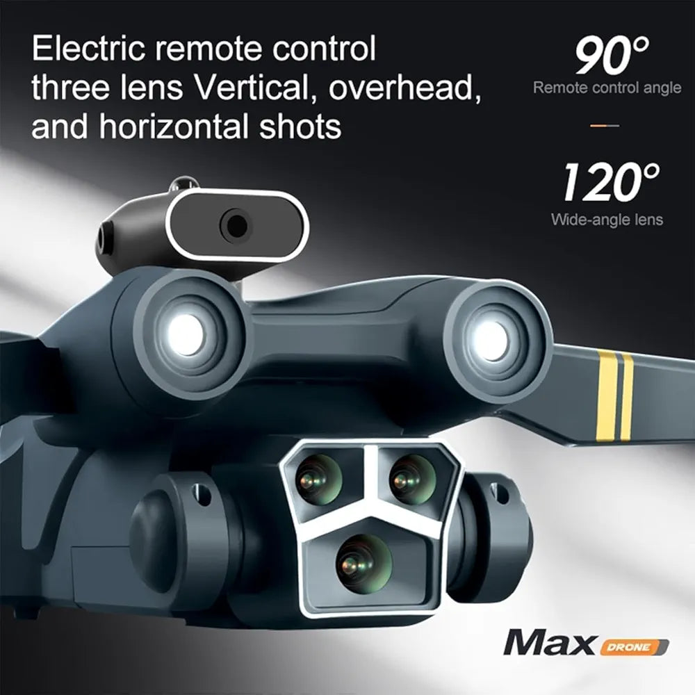 M3 Max – 4K Dual Camera, Foldable Quadcopter with WiFi FPV & Long Flight Time Drone