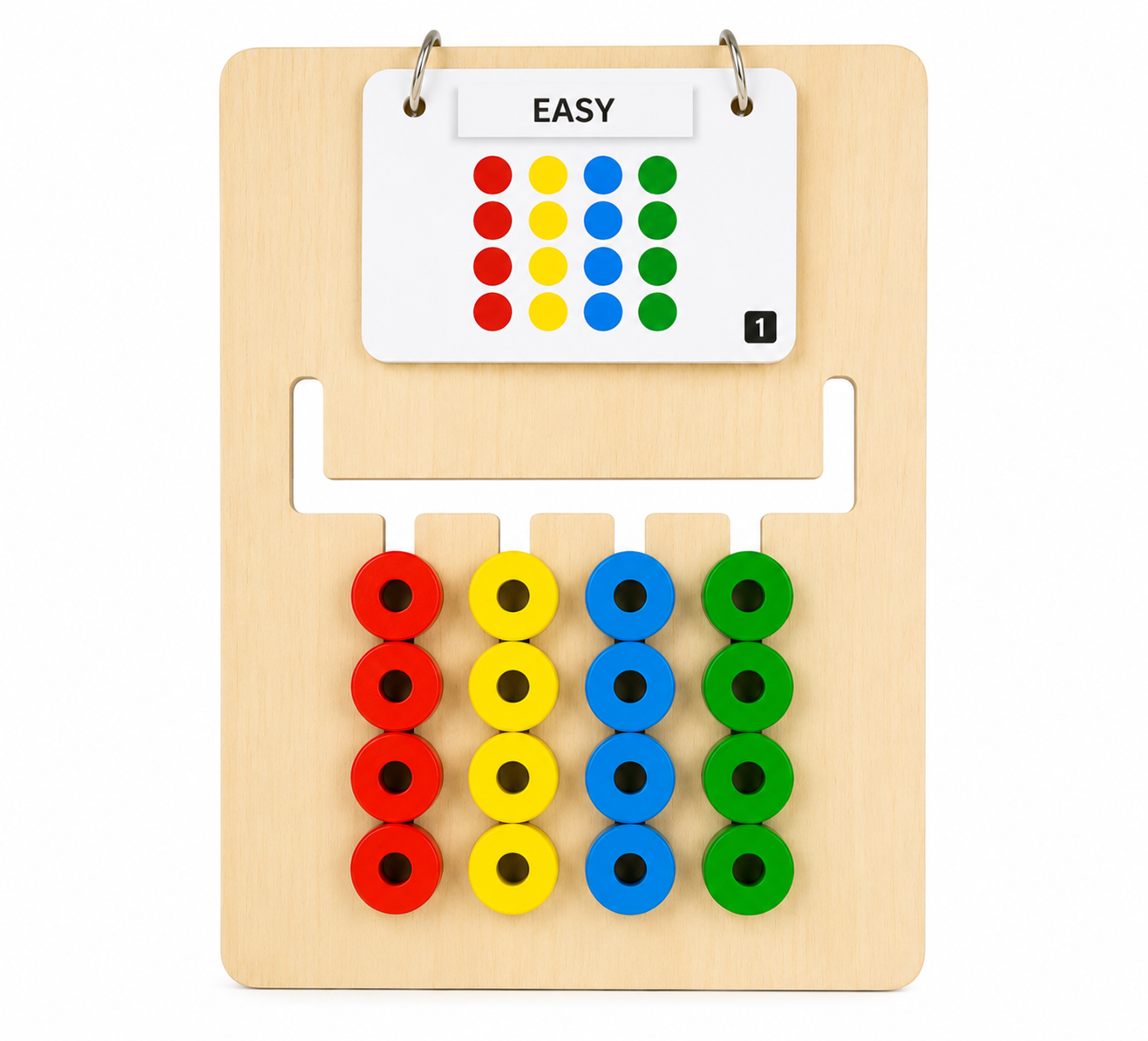 Wooden Color Matching Board