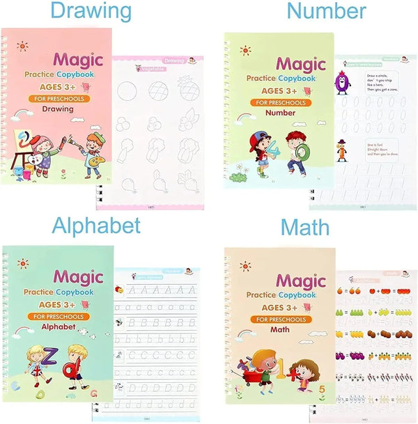 Reusable practice magic Book