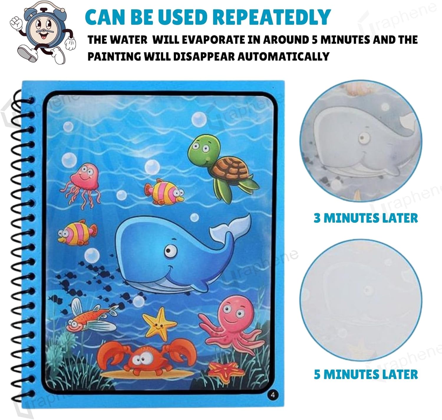 Magic Water drowing 4-Book