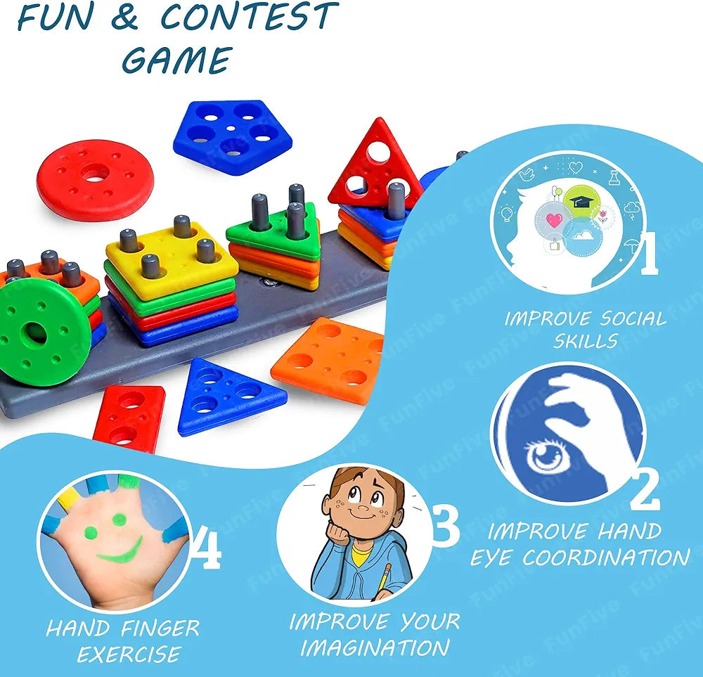 Shape Sorting Learning Board