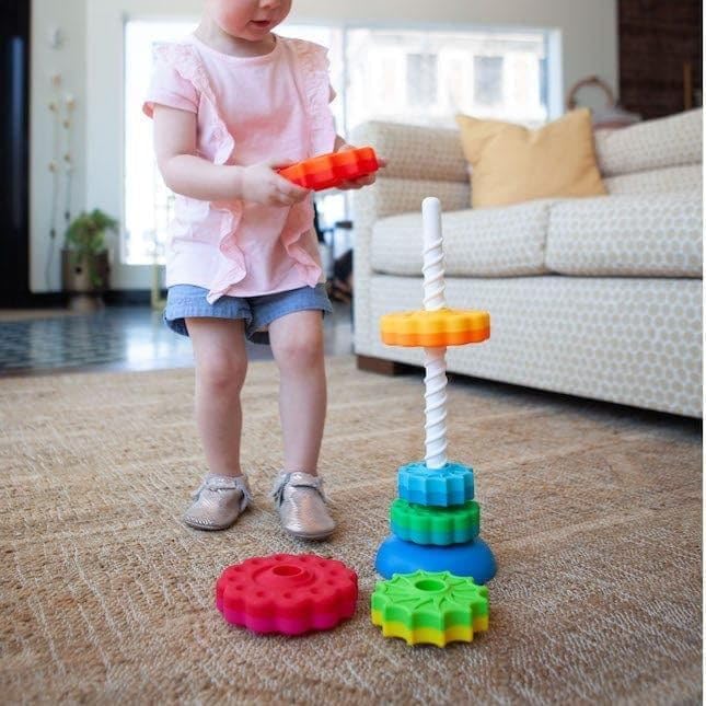Rainbow Ring Stacker Toy