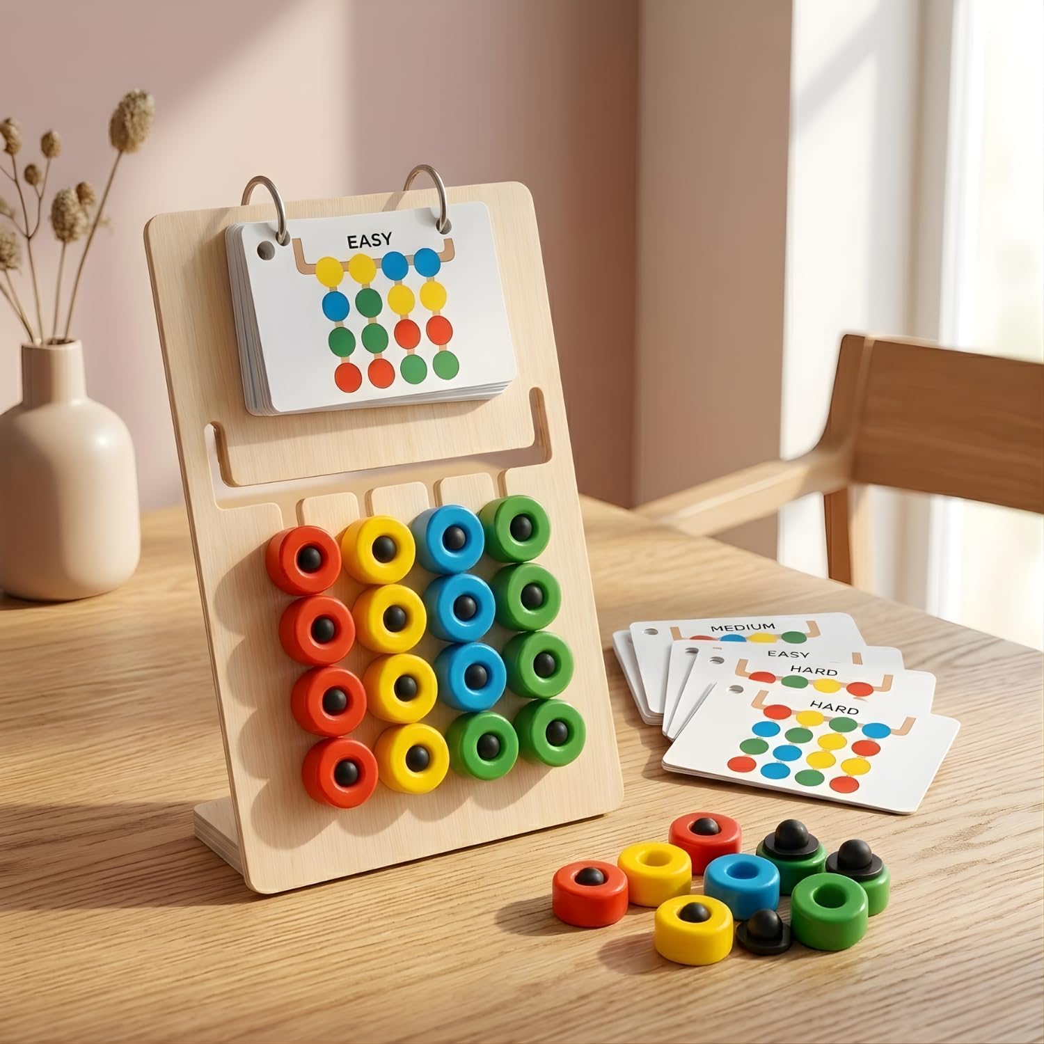 Wooden Color Matching Board