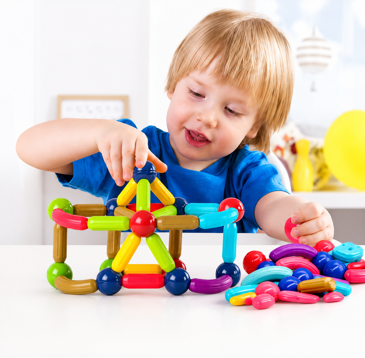 Magnetic Building Blocks Toy